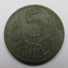 Load image into Gallery viewer, 1944 Denmark 5 Ore Coin
