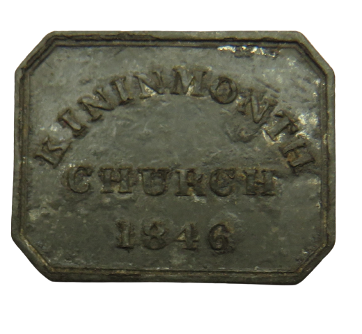 1846 Kininmonth Church Token