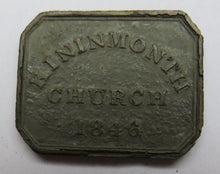 Load image into Gallery viewer, 1846 Kininmonth Church Token
