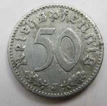 Load image into Gallery viewer, 1935-J Germany 50 Reichspfennig Coin
