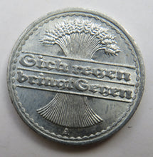 Load image into Gallery viewer, 1921-A Germany - Weimar Republic 50 Pfennig Coin
