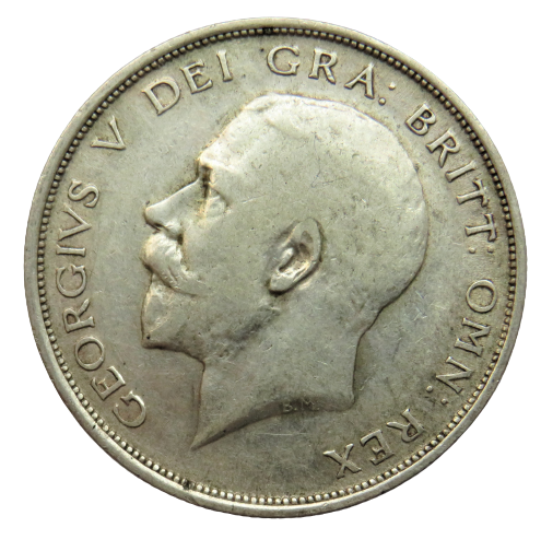 1915 King George V Silver Halfcrown Coin - Great Britain