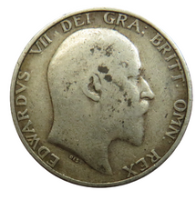 Load image into Gallery viewer, 1910 King Edward VII Silver Shilling Coin - Great Britain
