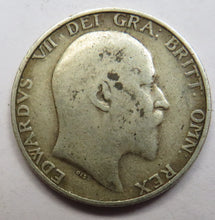 Load image into Gallery viewer, 1910 King Edward VII Silver Shilling Coin - Great Britain
