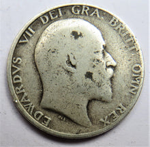 Load image into Gallery viewer, 1910 King Edward VII Silver Shilling Coin - Great Britain
