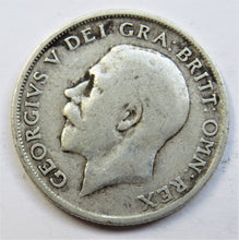 Load image into Gallery viewer, 1918 King George V Silver Shilling Coin Great Britain
