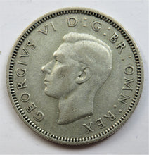 Load image into Gallery viewer, 1944 King George VI Silver Shilling Coin (English Reverse)
