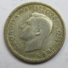 Load image into Gallery viewer, 1942 King George VI Silver Sixpence Coin - Great Britain
