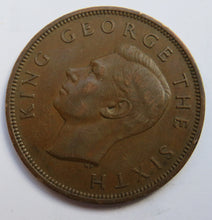 Load image into Gallery viewer, 1950 King George VI New Zealand One Penny Coin
