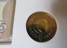 Load image into Gallery viewer, 1999 Guernsey £5 Coin, £5 Banknote &amp; Stamp Cover Millennium
