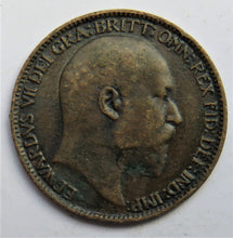 Load image into Gallery viewer, 1907 King Edward VII Farthing Coin - Great Britain
