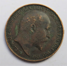 Load image into Gallery viewer, 1905 King Edward VII Farthing Coin - Great Britain
