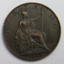 Load image into Gallery viewer, 1903 King Edward VII Farthing Coin - Great Britain
