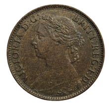 Load image into Gallery viewer, 1884 Queen Victoria Farthing Coin - Great Britain
