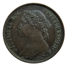 Load image into Gallery viewer, 1891 Queen Victoria Farthing Coin - Great Britain
