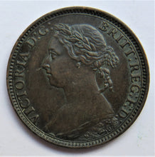 Load image into Gallery viewer, 1891 Queen Victoria Farthing Coin - Great Britain
