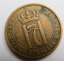 Load image into Gallery viewer, 1939 Norway 2 Ore Coin
