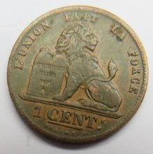 Load image into Gallery viewer, 1845 Belgium One Centime Coin
