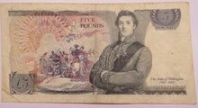 Load image into Gallery viewer, 1980 Bank Of England £5 Five Pound Bankntote D.H.F. Somerset
