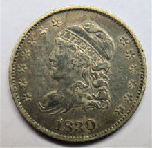 Load image into Gallery viewer, 1830 USA Silver 5 Cent / Half Dime Coin In High Grade
