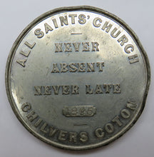 Load image into Gallery viewer, 1895 Large Medal All Saints&#39; Church Chilvers Coton &quot; Never Absent Never Late&quot;
