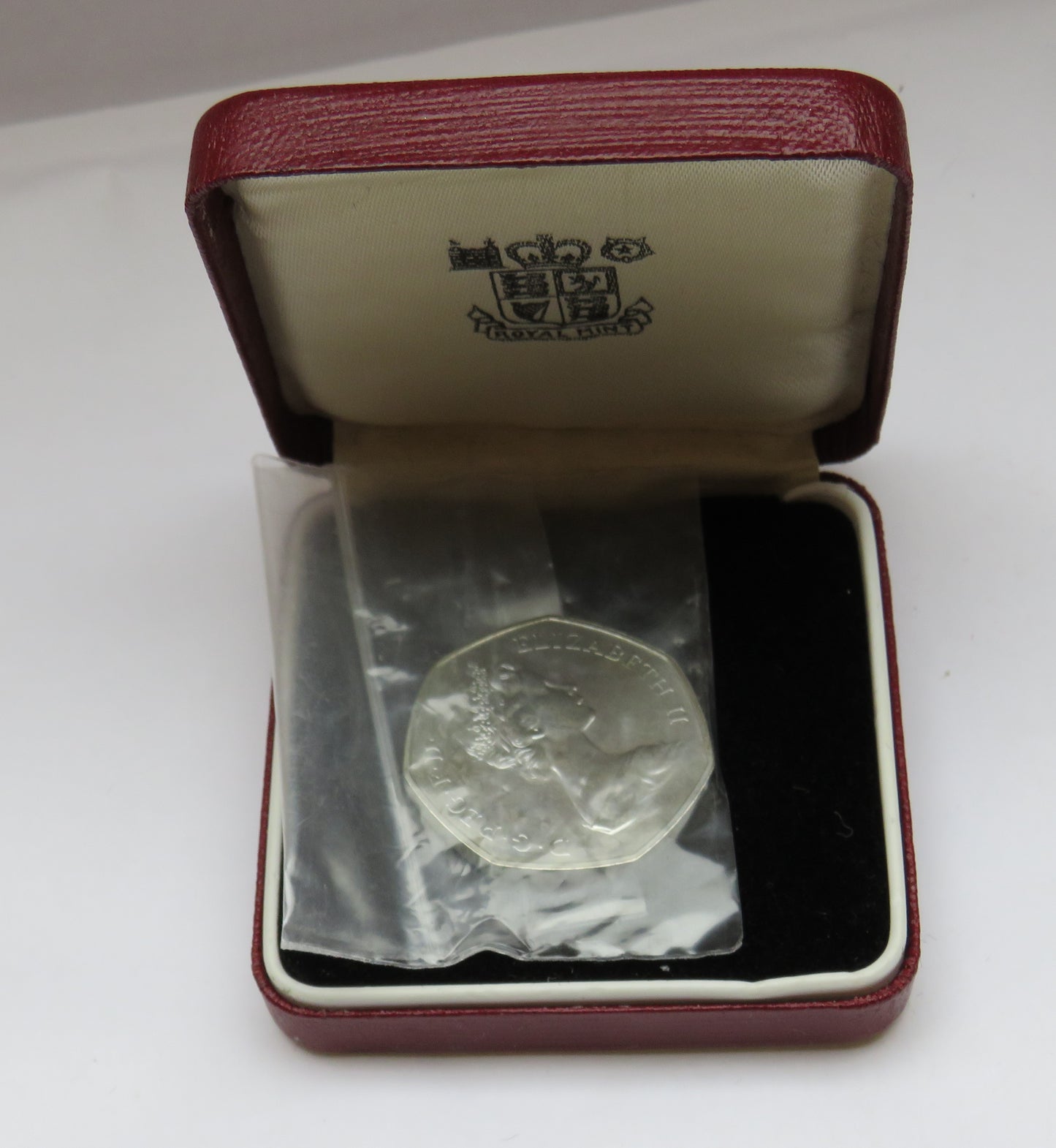 1973 Great Britain 50p Fifty Pence Coin Accession To European Union