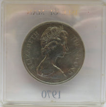 Load image into Gallery viewer, 1970 Isle of Man Cased Crown Coin
