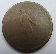 Load image into Gallery viewer, 1837 Lower Canada One Penny / 2 Sous Bank Token
