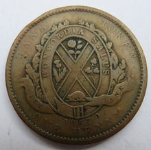 Load image into Gallery viewer, 1837 Lower Canada One Penny / 2 Sous Bank Token
