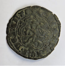 Load image into Gallery viewer, 1390-06 Spain - Castille &amp; Leon Enrique III Blanca Coin
