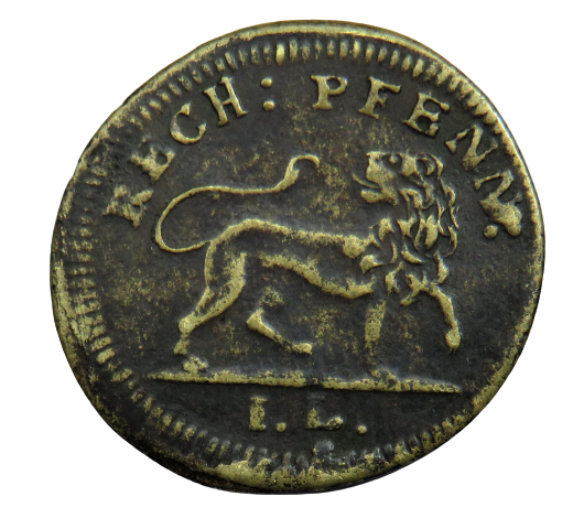 1806-1852 Nurberg German Counter Token By Johann Jakob Lauer