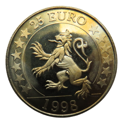 1998 25 Euro Coin Europe / Europa Scotland