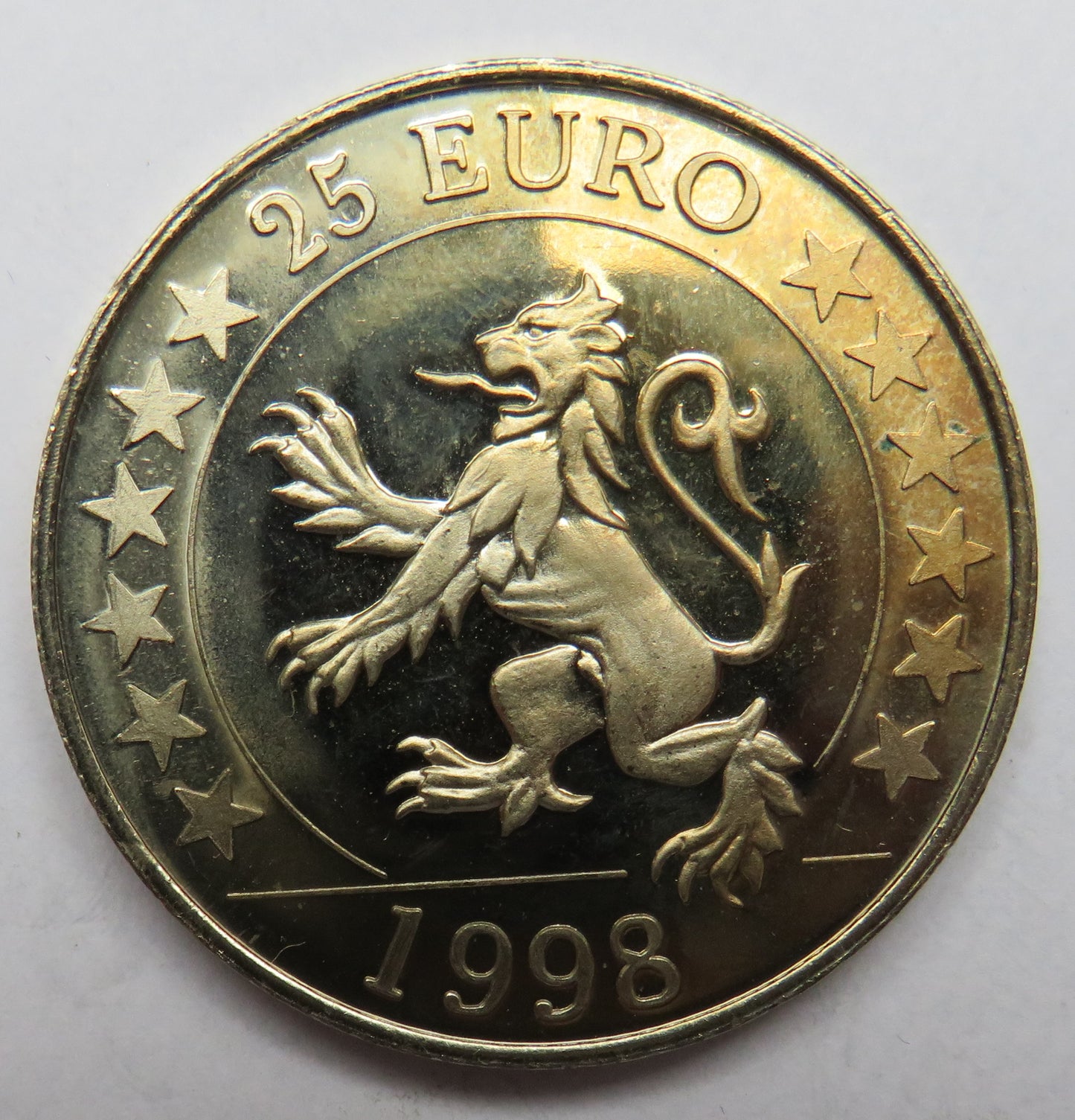 1998 25 Euro Coin Europe / Europa Scotland
