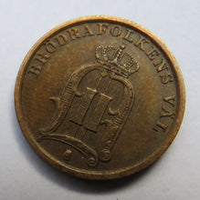 Load image into Gallery viewer, 1898 Sweden One Ore Coin
