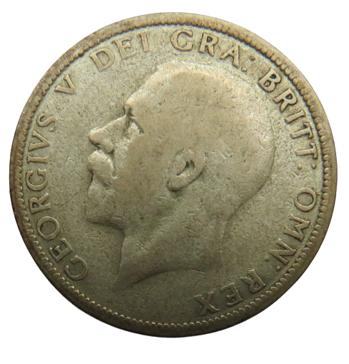 1932 King George V Silver Florin Coin - Great Britain - Scarce Date