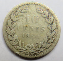 Load image into Gallery viewer, 1880 Netherlands Silver 10 Cents Coin
