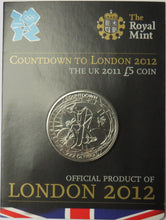 Load image into Gallery viewer, Countdown To London 2012 The UK 2011 £5 Coin
