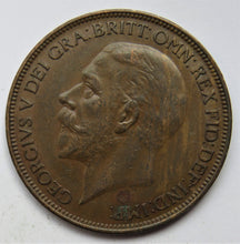 Load image into Gallery viewer, 1927 King George V One Penny Coin - Great Britain
