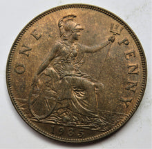 Load image into Gallery viewer, 1935 King George V One Penny Coin - Great Britain
