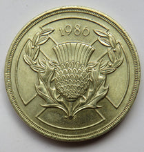 Load image into Gallery viewer, 1986 Scottish Commonwealth Games £2 Two Pound Coin
