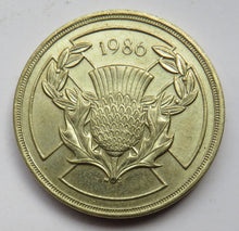 Load image into Gallery viewer, 1986 Scottish Commonwealth Games £2 Two Pound Coin
