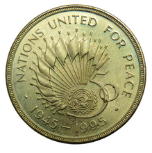 Load image into Gallery viewer, 1945-1995 Nations United For Peace £2 Two Pound Coin
