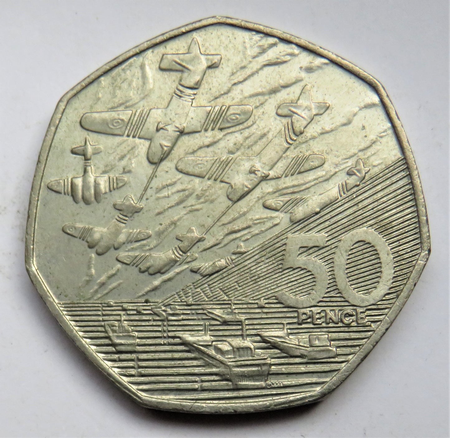 1994 Great Britain 50p Fifty Pence Coin - D-Day Landing
