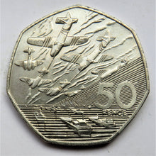 Load image into Gallery viewer, 1994 Great Britain 50p Fifty Pence Coin - D-Day Landing
