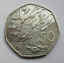 Load image into Gallery viewer, 1994 Great Britain 50p Fifty Pence Coin - D-Day Landing
