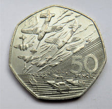 Load image into Gallery viewer, 1994 Great Britain 50p Fifty Pence Coin - D-Day Landing
