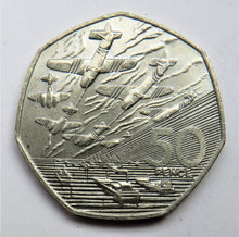 Load image into Gallery viewer, 1994 Great Britain 50p Fifty Pence Coin - D-Day Landing
