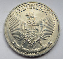 Load image into Gallery viewer, 1961 Indonesia 50 Sen Coin
