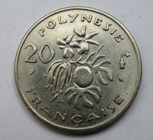 Load image into Gallery viewer, 1970 French Polynesia 20 Francs Coin
