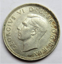 Load image into Gallery viewer, 1944 King George VI Silver English Shilling Coin - Great Britain
